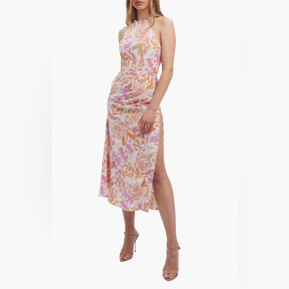Bardot Verve Floral Cutout Dress